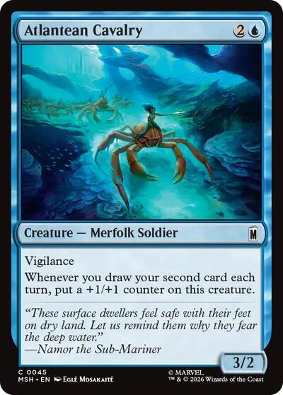 Atlantean Cavalry (Marvel Super Heroes) Light Play