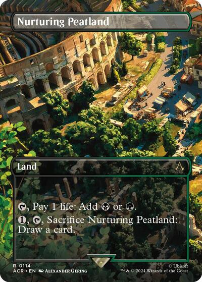 Nurturing Peatland (Borderless) (Universes Beyond: Assassin's Creed) Light Play