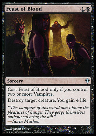 Feast of Blood (Zendikar) Heavy Play