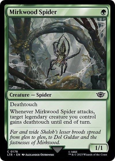 Mirkwood Spider (Universes Beyond: The Lord of the Rings: Tales of Middle-earth) Light Play