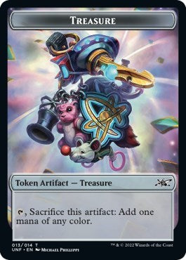 Treasure Token (013) (Unfinity) Light Play
