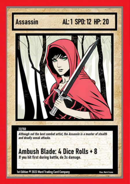 22/150 Assassin - Legendary