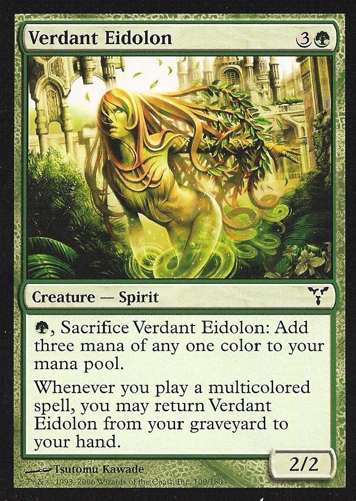 Verdant Eidolon (Dissension) Medium Play