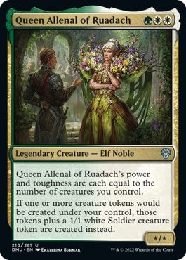 Queen Allenal of Ruadach (Dominaria United) Damaged / Poor
