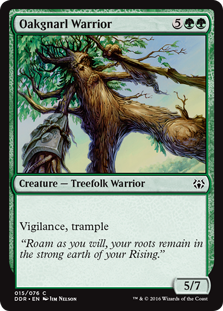 Oakgnarl Warrior (Duel Decks: Nissa vs Ob Nixilis) Light Play