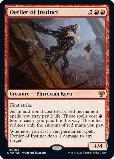 Defiler of Instinct (Dominaria United) Light Play