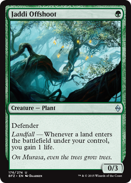Jaddi Offshoot (Battle for Zendikar) Light Play