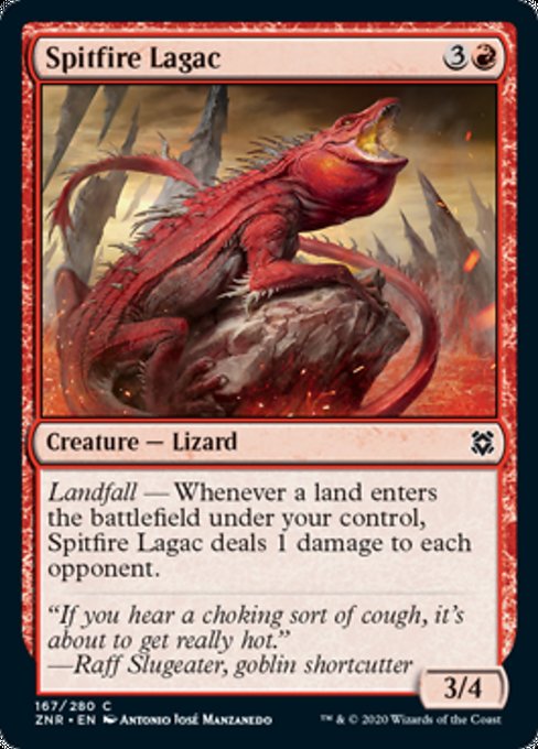 Spitfire Lagac (Zendikar Rising) Light Play