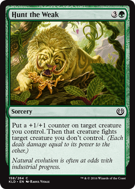 Hunt the Weak (Kaladesh) Light Play