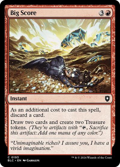 Big Score (Commander: Bloomburrow) Light Play