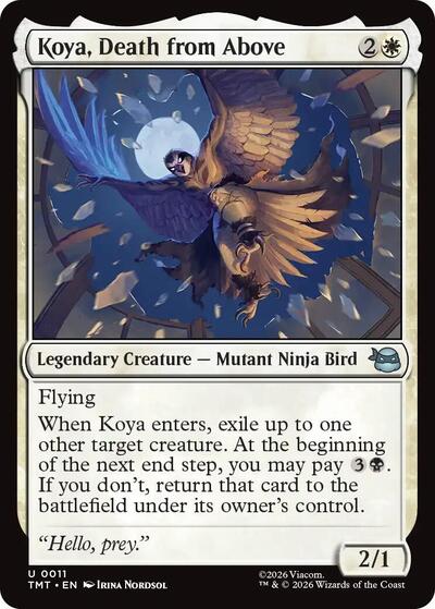 Koya, Death from Above (Teenage Mutant Ninja Turtles) Light Play