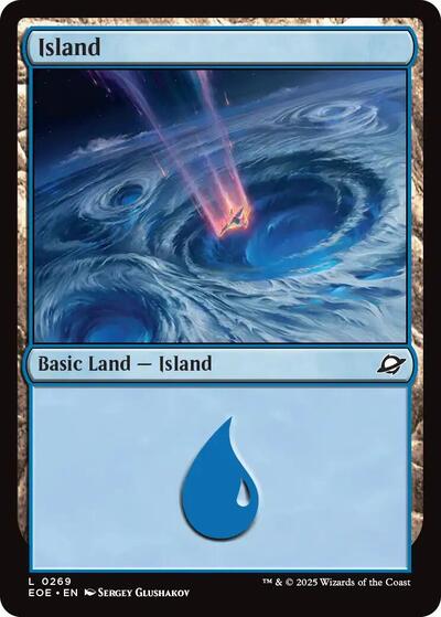 Island (0269) (Edge of Eternities) Light Play