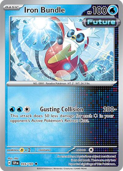 Iron Bundle (SV08: Surging Sparks) Light Play Reverse Holofoil