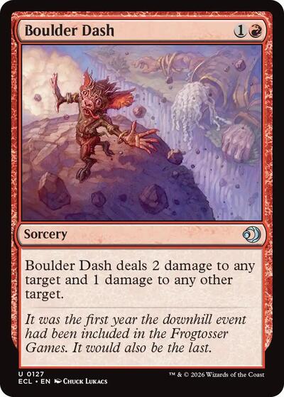 Boulder Dash (Lorwyn Eclipsed) Light Play