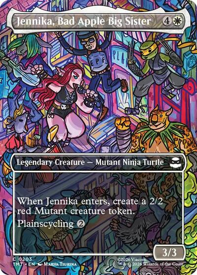 Jennika, Bad Apple Big Sister (Borderless) (Teenage Mutant Ninja Turtles) Light Play