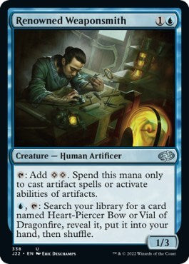 Renowned Weaponsmith (Jumpstart 2022) Light Play