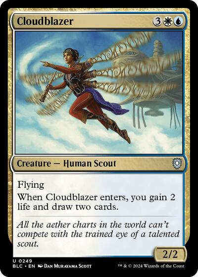Cloudblazer (Commander: Bloomburrow) Light Play