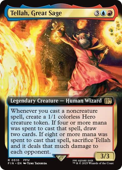 Tellah, Great Sage (Extended Art) (Universes Beyond: FINAL FANTASY) Light Play
