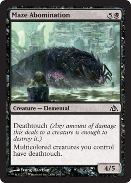 Maze Abomination (Dragon's Maze) Light Play