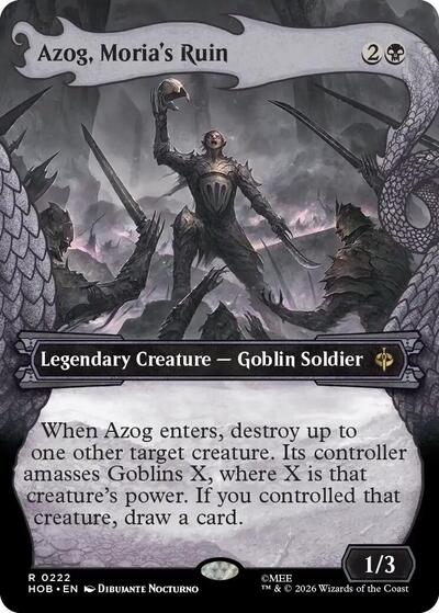 Azog, Moria's Ruin (Showcase) (The Hobbit) Light Play