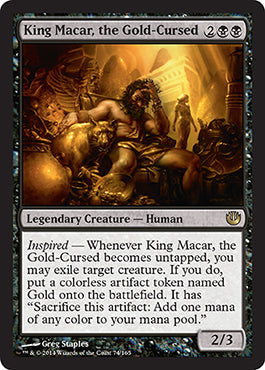 King Macar, the Gold-Cursed (Journey into Nyx) Heavy Play