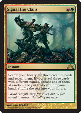 Signal the Clans (Gatecrash) Light Play