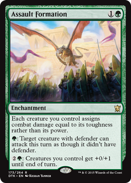 Assault Formation (Dragons of Tarkir) Light Play