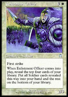 Enlistment Officer (Apocalypse) Medium Play