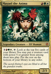 Mayael the Anima (Shards of Alara) Light Play