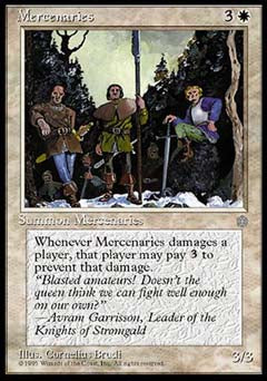 Mercenaries (Ice Age) Light Play