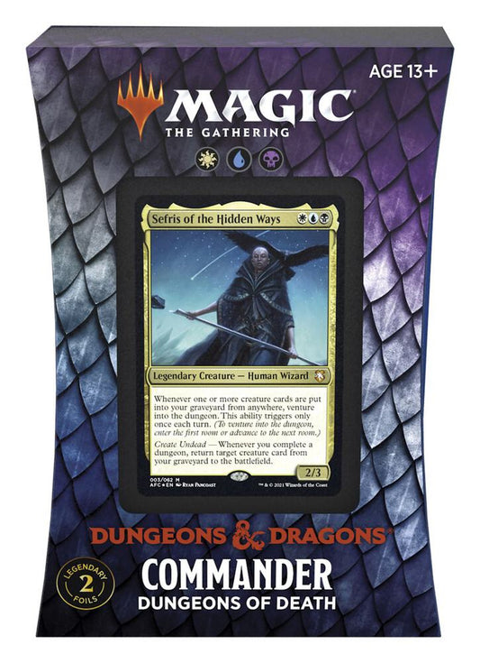 Dungeons of Death Commander Deck - Commander: Adventures in the Forgotten Realms (AFC)