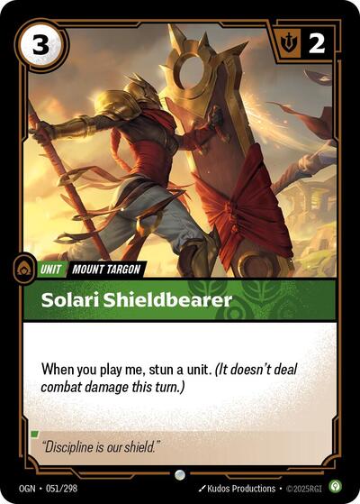 Solari Shieldbearer (Origins) Light Play
