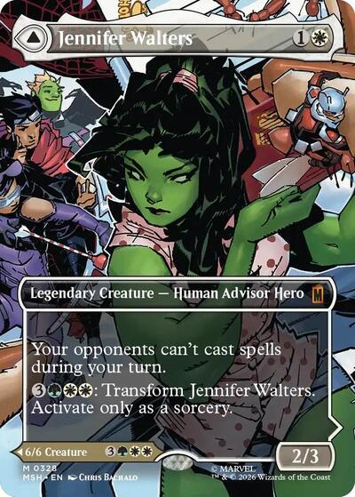 Jennifer Walters (Borderless) (0328) (Marvel Super Heroes) Near Mint