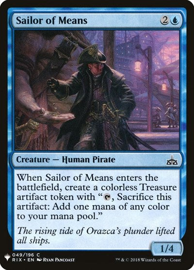 Sailor of Means (Mystery Booster) Light Play