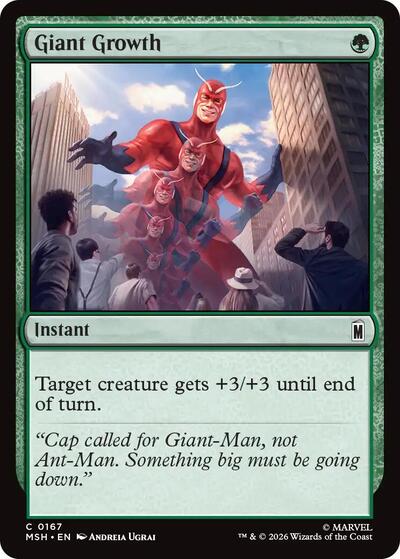 Giant Growth (Marvel Super Heroes) Light Play