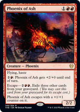 Phoenix of Ash (Theros Beyond Death) Light Play