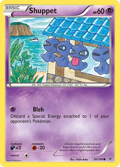 Shuppet (XY Roaring Skies) Light Play Reverse Holofoil