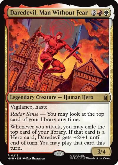 Daredevil, Man Without Fear (Marvel Super Heroes) Light Play