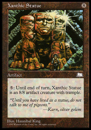 Xanthic Statue (Weatherlight) Medium Play