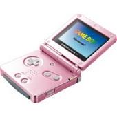 Pink Gameboy Advance SP (New Extended Life Battery) W/ Charger