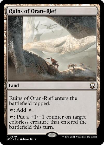 Ruins of Oran-Rief (Commander: Modern Horizons 3) Light Play