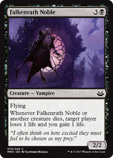 Falkenrath Noble (Modern Masters 2017) Light Play