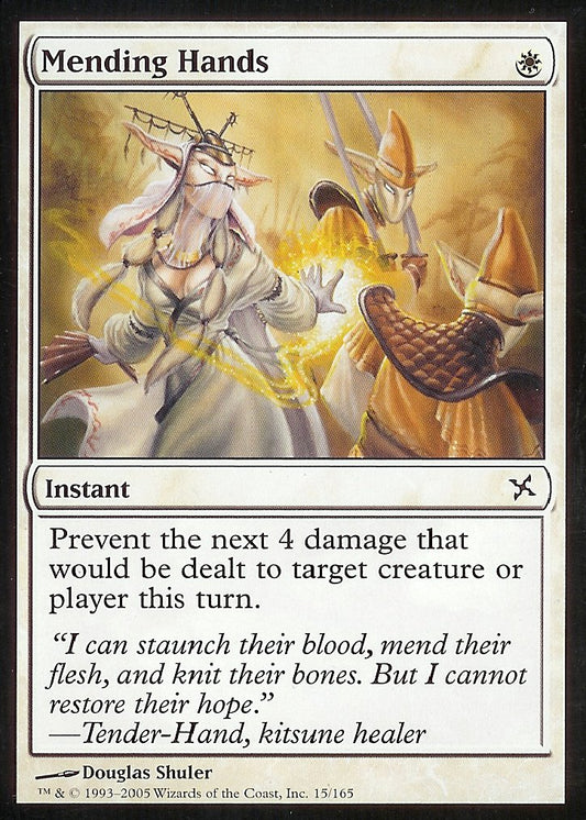 Mending Hands (Betrayers of Kamigawa) Light Play
