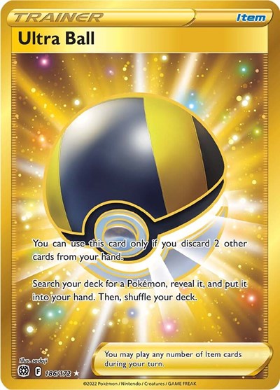 Ultra Ball (Secret) (SWSH09: Brilliant Stars) Near Mint Holofoil