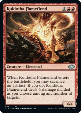Kuldotha Flamefiend (Jumpstart 2022) Light Play