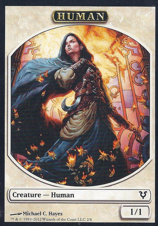 White Human (Token) (Avacyn Restored) Light Play
