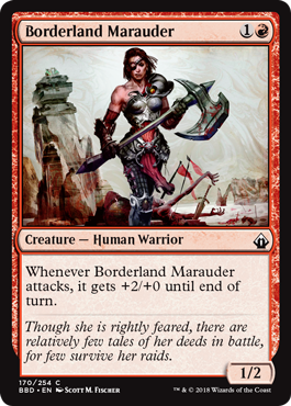 Borderland Marauder (Battlebond) Light Play