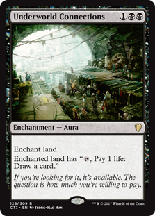 Underworld Connections (Commander 2017) Medium Play