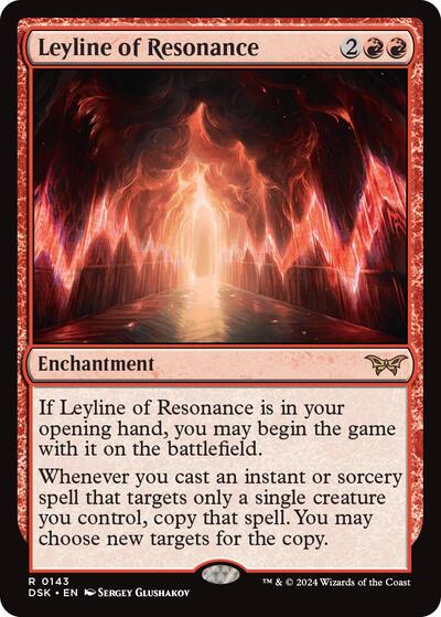 Leyline of Resonance (Duskmourn: House of Horror) Light Play