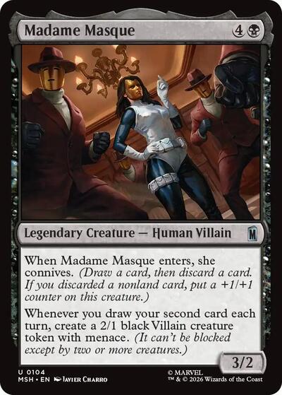 Madame Masque (Marvel Super Heroes) Light Play